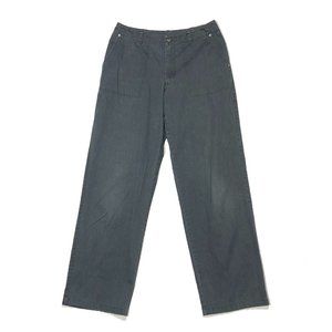 Crazy Horse Liz Claiborne Womens Size 8 Gray Straight Leg Light Denim Jeans